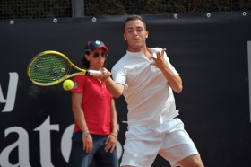 Marco Cecchinato classe 1992, al momento al n.339 del mondo