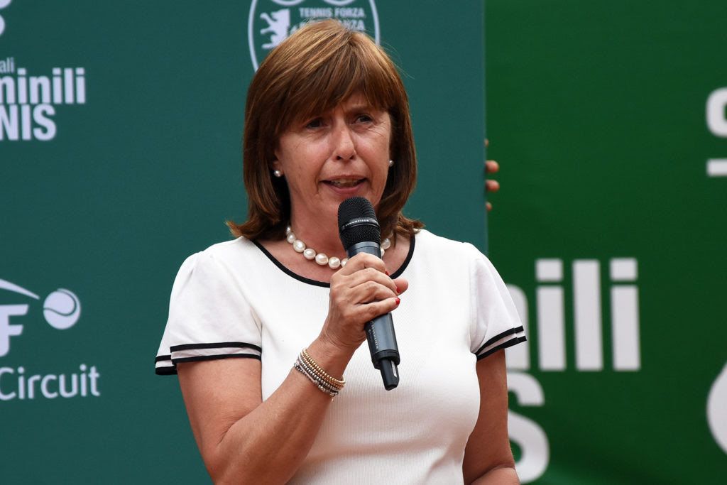 Anna Capuzzi Beltrami, presidente del Tennis Forza e Costanza 1991, ha illustrato gli obiettivi per la stagione 2020 (foto GAME)