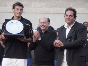 Il vincitore del torneo di Alessandria lo spagnolo Carreno Busta - Foto Julia Vitkovska
