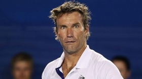 Pat Cash nella foto