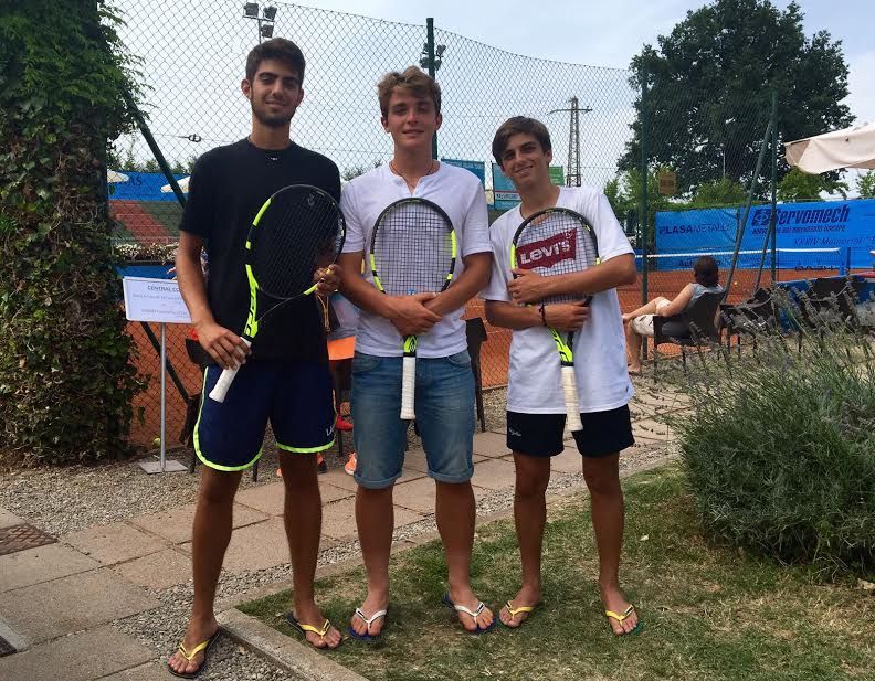 Dragoni, Taddia e Mangiafico nella foto
