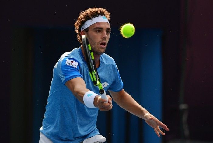 Marco Cecchinato nella foto
