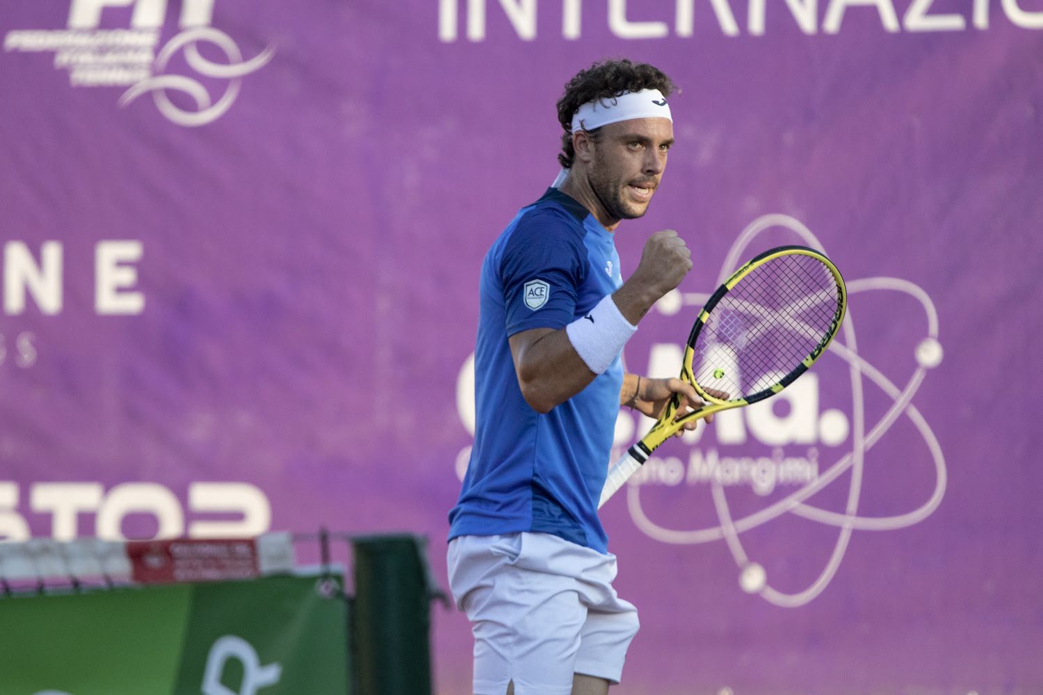 Marco Cecchinato nella foto