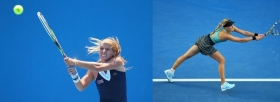 Dominika Cibulkova e Eugenie Bouchard