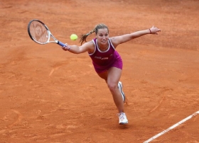 Dominika Cibulkova si è dovuta ritirare per crampi nel match contro la Serbia di Fed Cup 2013