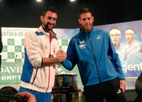 Davis Cup - Finale: Parlano Cilic e Del Potro