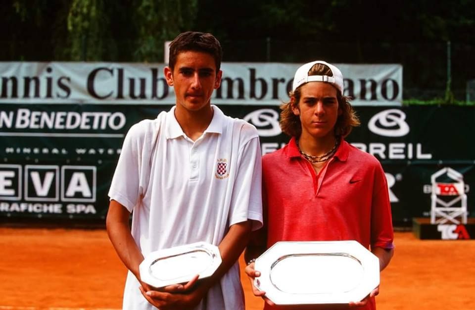 Marin Cilic e Juan Martin Del Potro al torneo dell'Avvenire