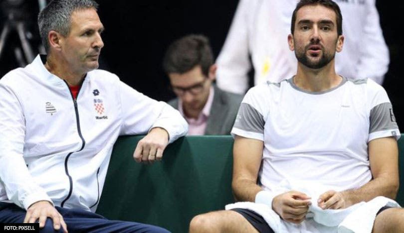 Marin Cilic nella foto