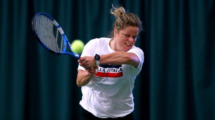 Kim Clijsters nella foto