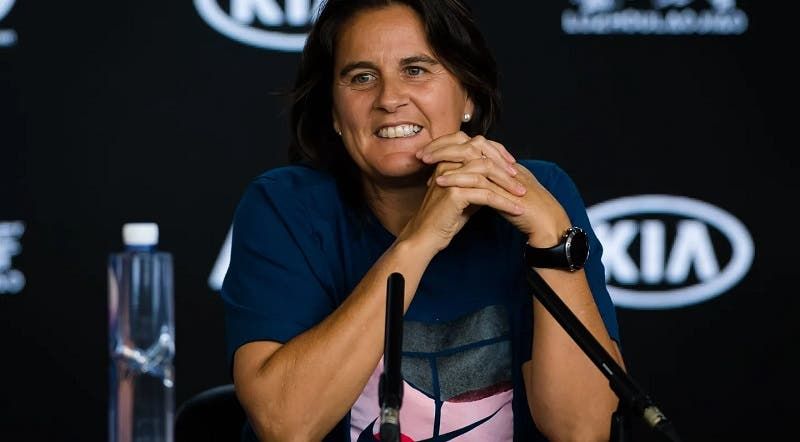 Conchita Martinez nella foto