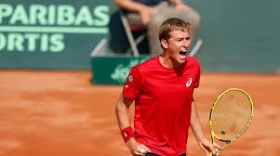 Il belga Kimmer Coppejans nella foto