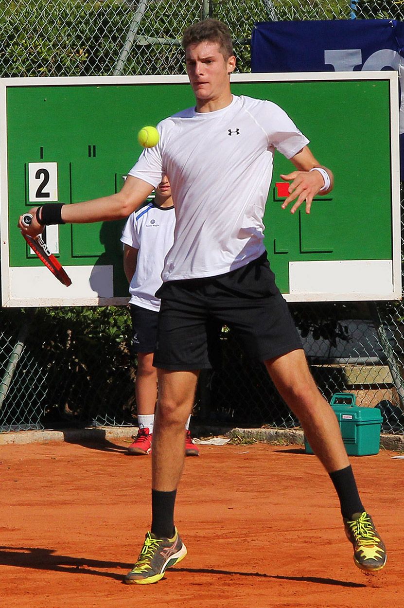 Il milanese Alessandro Coppini, 20 anni, promosso sabato al 2° turno delle qualificazioni agli Internazionali Città di Padova