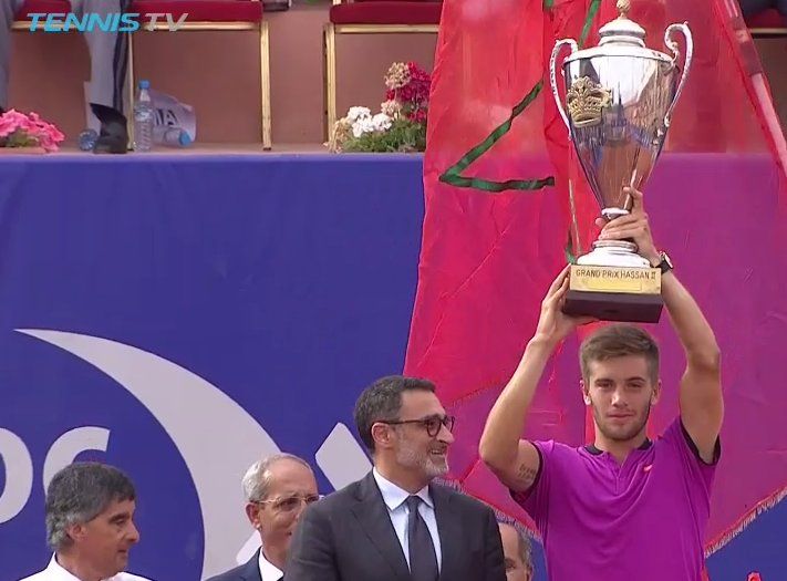 Borna Coric nella foto