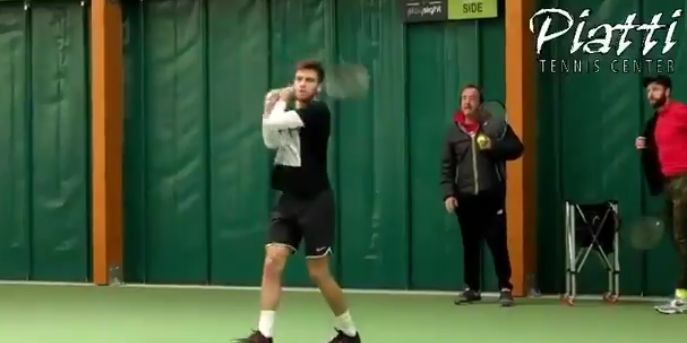 Borna Coric nella foto