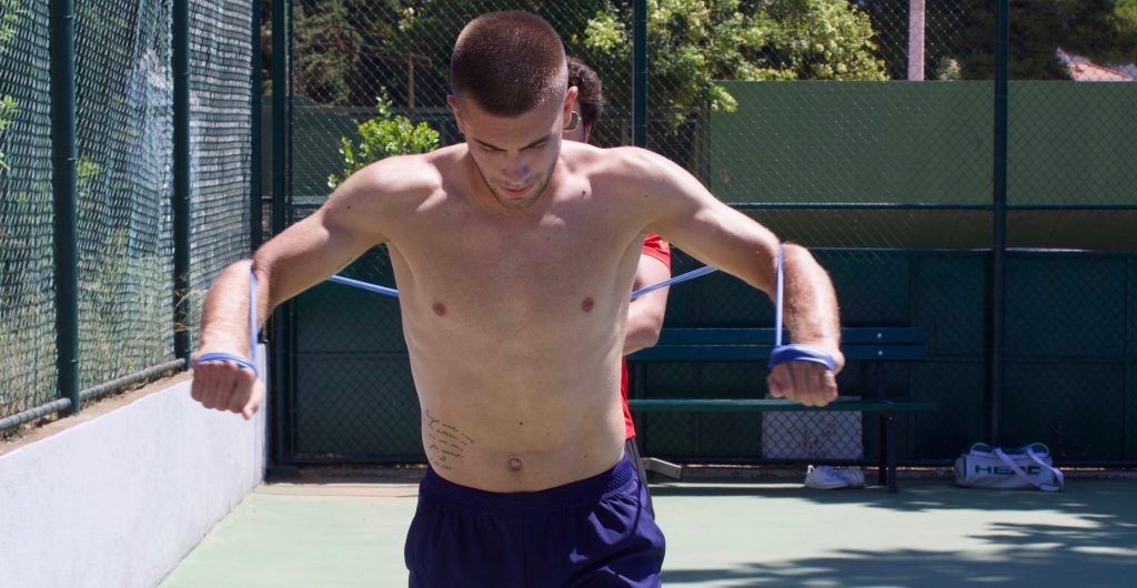 Borna Coric nella foto