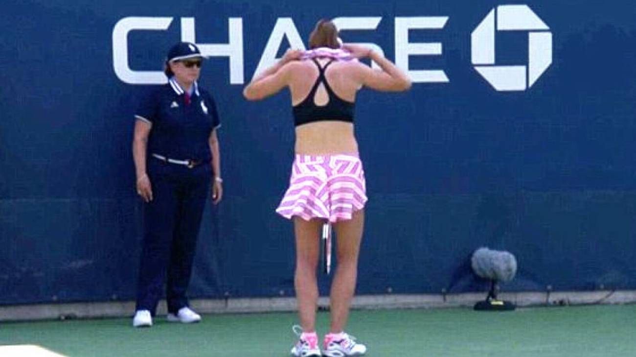 Alize Cornet nella foto