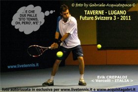 Erik Crepaldi classe 1990, 586 del mondo - Foto Gabriele Acquistapace