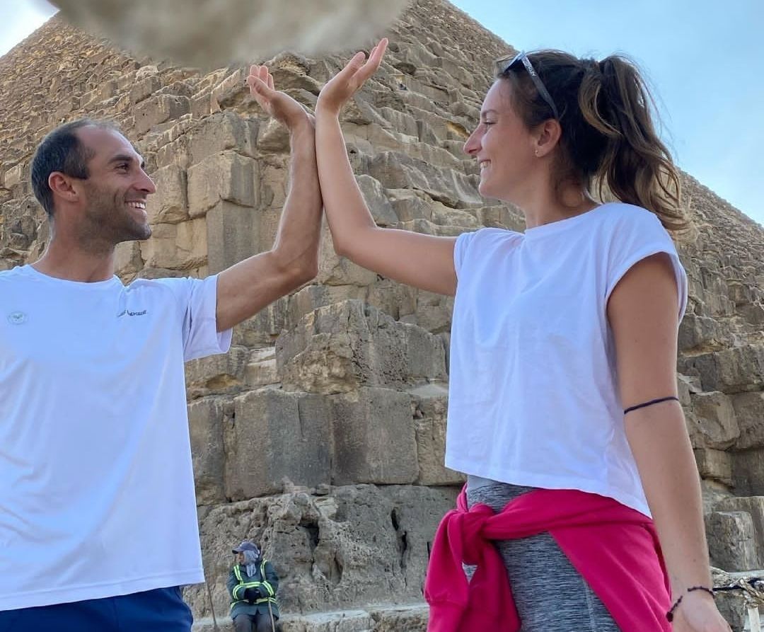 Erik Crepaldi e Federica Prati nella foto