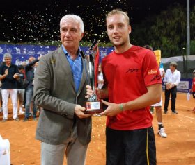 Steve Darcis vincitore a Trani - Foto Enzo Caputo
