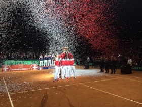 La Svizzera ha vinto la Davis Cup edizione 2014