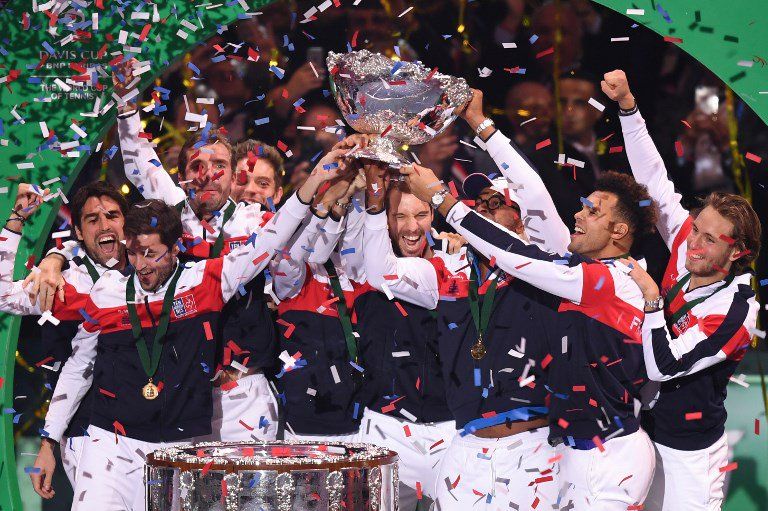La vittoria in video della Francia nella finale di Davis Cup 2017