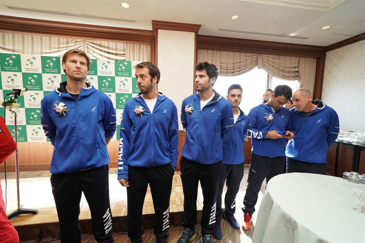 Live l'Italia in Davis Cup