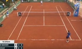 Lo strano match point di Thiemo de Bakker
