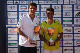 Federico Delbonis, 24 anni, vincitore della decima edizione dell’Aspria Tennis Cup 2015 Trofeo BCS - (foto Makers).