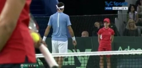 uan Martin Del Potro ed il bellissimo gesto durante la finale di Davis Cup