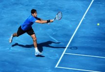 Juan Martin Del Potro, come Djokovic e Nadal, si lamenta della terra blu madrilena
