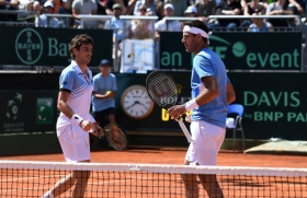 Del Potro e Pella nella foto