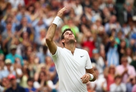 Nella foto Juan Martin Del Potro