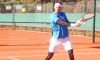Juan Martin Del Potro si allena su terra in vista della Davis