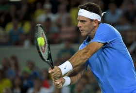 Nella foto Juan Martin Del Potro