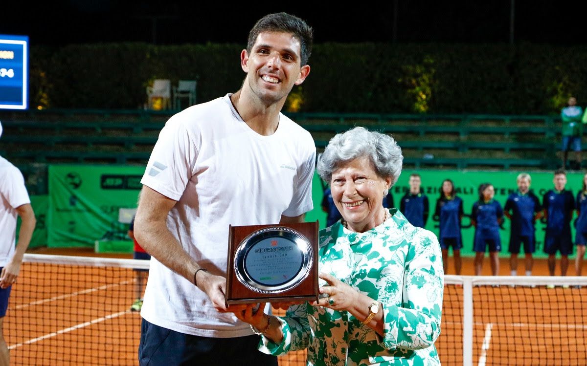 Federico Delbonis nella foto - Foto Marta Magni