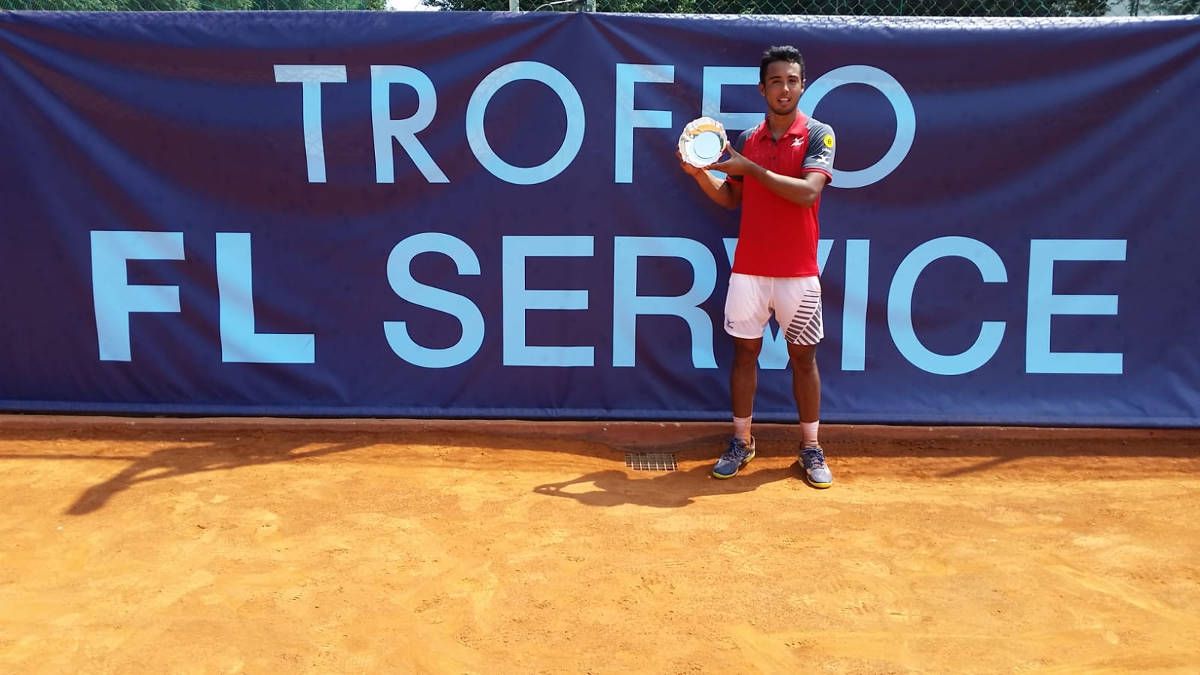 Hugo Dellien nella foto
