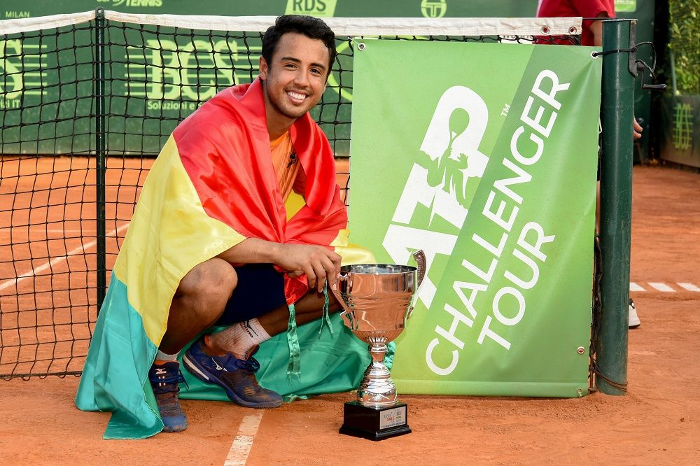 Hugo Dellien nella foto - Foto Francesco Peluso