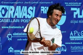 Alessio Di Mauro, classe 1977, è il n. 166 della classifica mondiale.