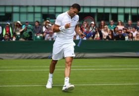 Nella foto Grigor Dimitrov