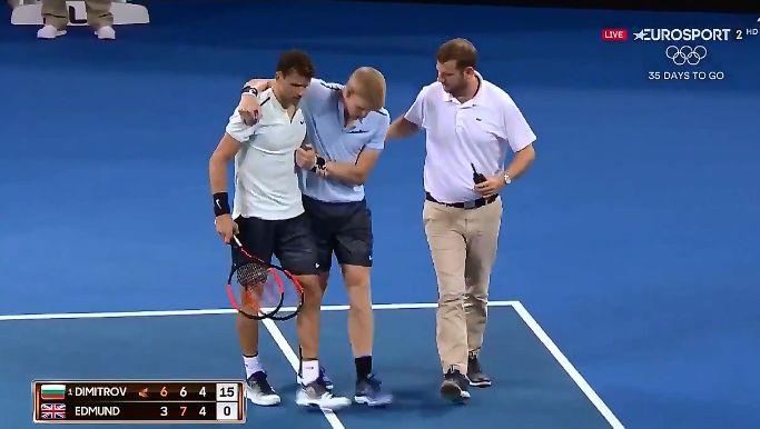 Video del Giorno: Il gran gesto di Grigor Dimitrov