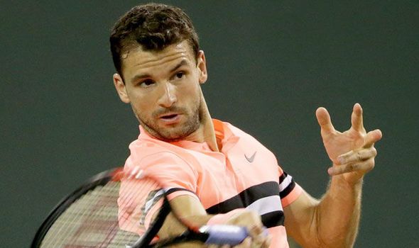Grigor Dimitrov nella foto