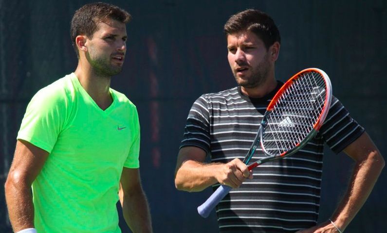 Grigor Dimitrov nella foto
