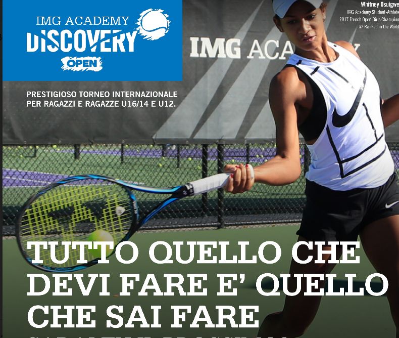 Dal 23 dicembre all'11 marzo saranno Cuneo, Giussano, Arezzo e Roma ad ospitare le quattro tappe italiane: per i vincitori, accesso alle finali mondiali che si terranno a giugno in Florida, presso la celebre Academy di Nick Bollettieri.