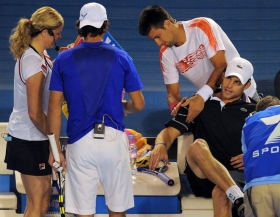 Andy Roddick e Novak Djokovic