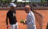 Dal Roland Garros: Novak Djokovic si allena con Andre Agassi