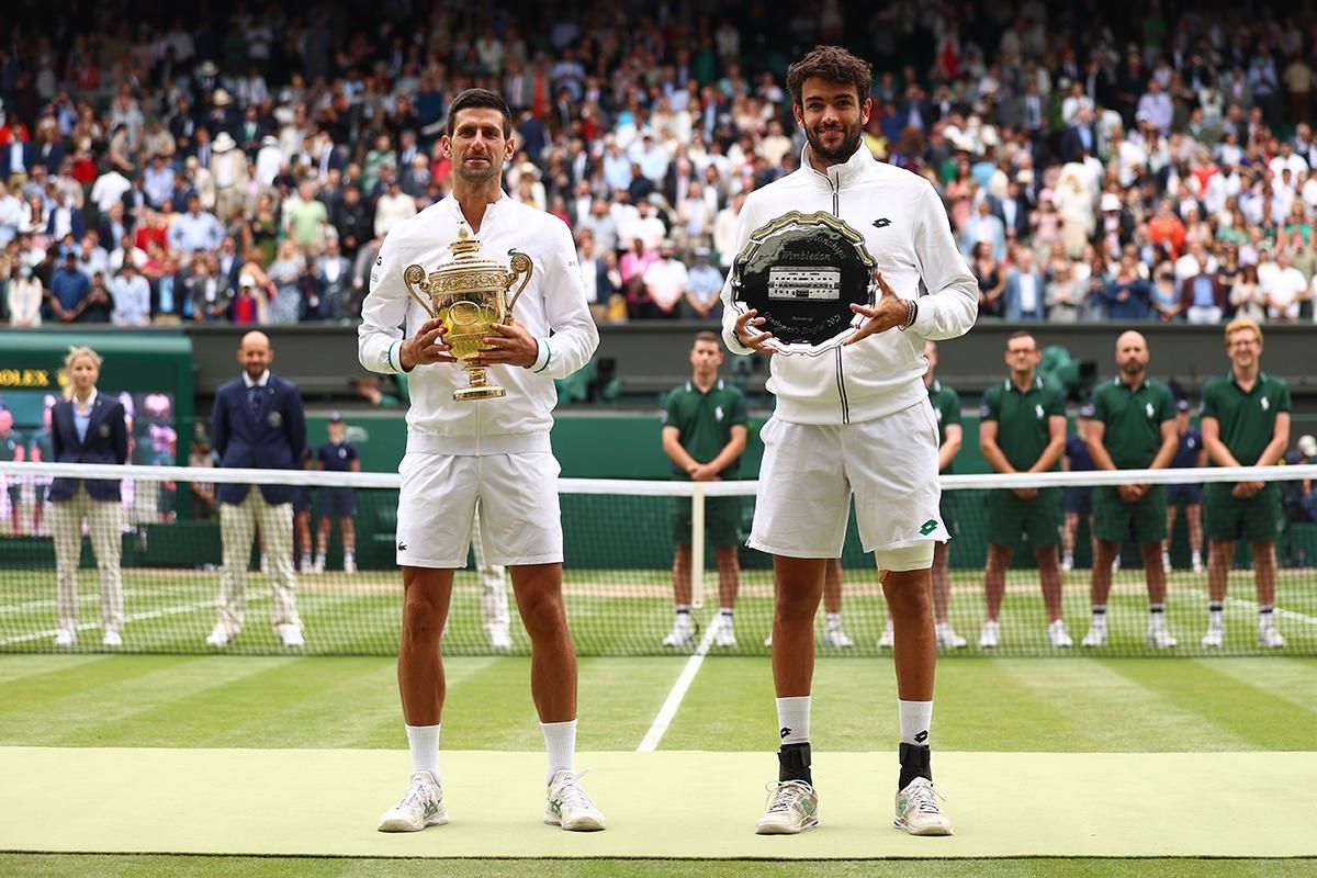 Djokovic vincitore a Wimbledon 2021