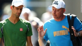 Boris Becker ex n.1 del mondo - Allena Novak Djokovic
