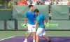 Novak Djokovic vicino a Janko Tipsarevic