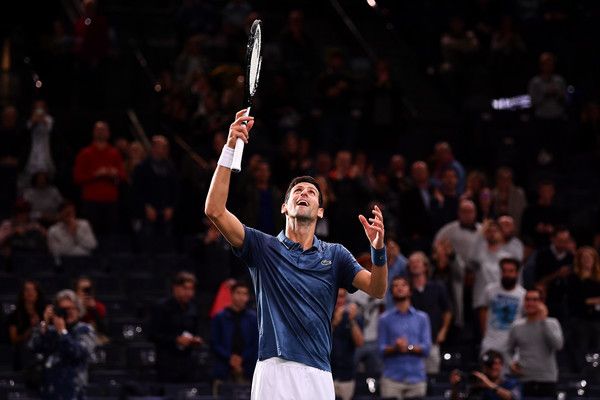 Novak Djokovic nella foto