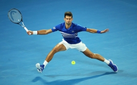 Novak Djokovic nella foto